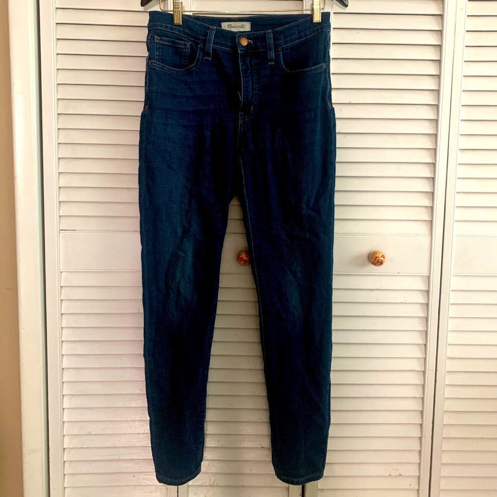 Madewell jeans size 29, mid rise skinny